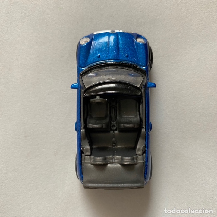 Coches a escala: Mini cooper cabrio de Majorette en azul - Foto 6