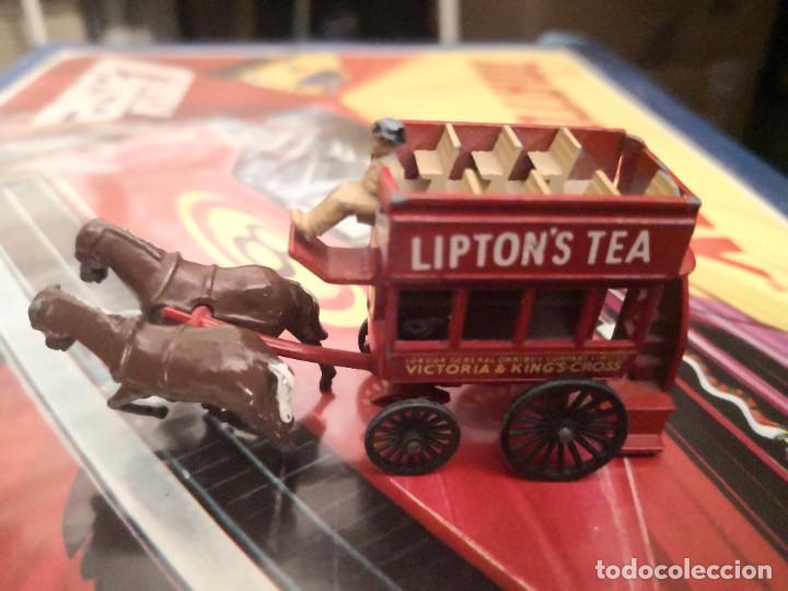 antiguo coleccionable carro de caballos-lipton´ - Compra venta en