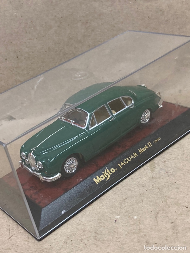 Coches a escala: Coche miniatura Maisto Jaguar Mark II 1959