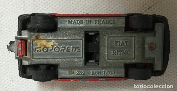 Coches a escala: FIAT RITMO, MAJORETTE - Foto 3