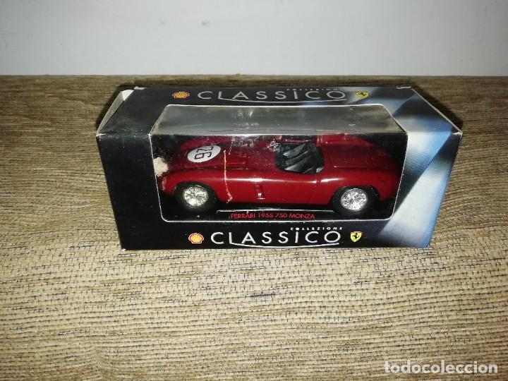 Coches a escala: Ferrari 1955 750 monza en su caja 1:36