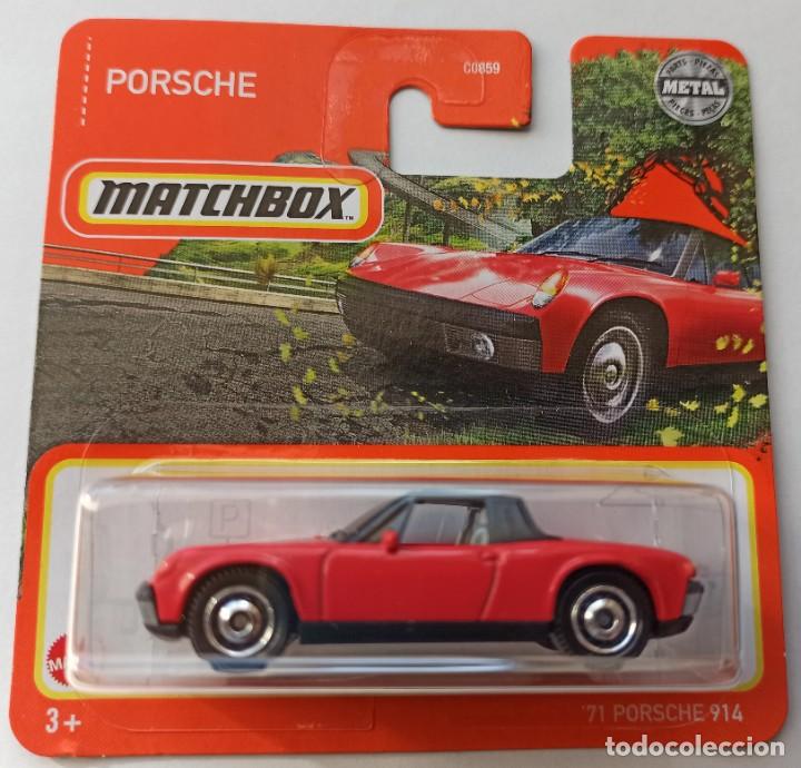 45/100 rouge Red Matchbox Porsche 71 914, 