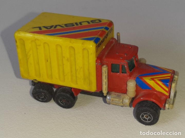 Coches a escala: GUISVAL : ANTIGUO CAMION TRANSPORTES GUISVAL A&Ntilde;OS 80