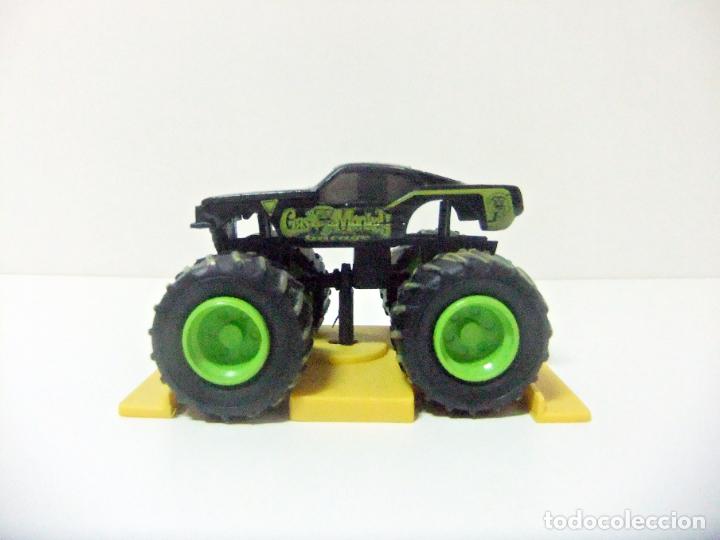 Coches a escala: FORD MUSTANG GAS MONKEY GARAGE - GUISVAL MONSTER ESCALA 1:58 COCHE BIG FOOT TRUCK CAR 1:64 APROX TV