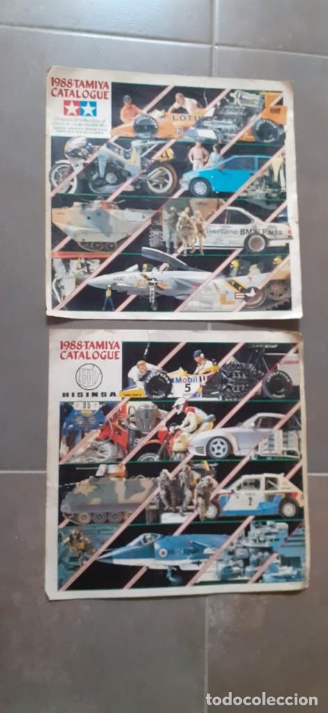 Coches a escala: LAMINAS CATALOGO VENTAS TAMIYA 1988 EN INGLES - Foto 1