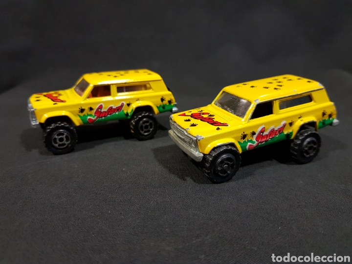 Coches a escala: 2 Todoterreno Safari Majorette Escala 1/64