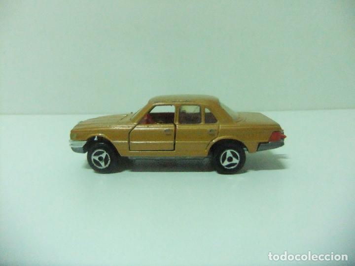 Coches a escala: MERCEDES 450 SE - MAJORETTE N&ordm; 249 - ESCALA 1:60 - COCHE MINIATURA AUTOM&Oacute;VIL JUGUETE