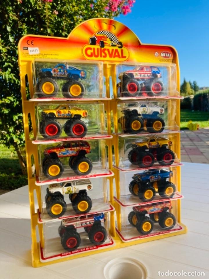 Coches a escala: Expositor guisval,Monster trucks - Foto 1