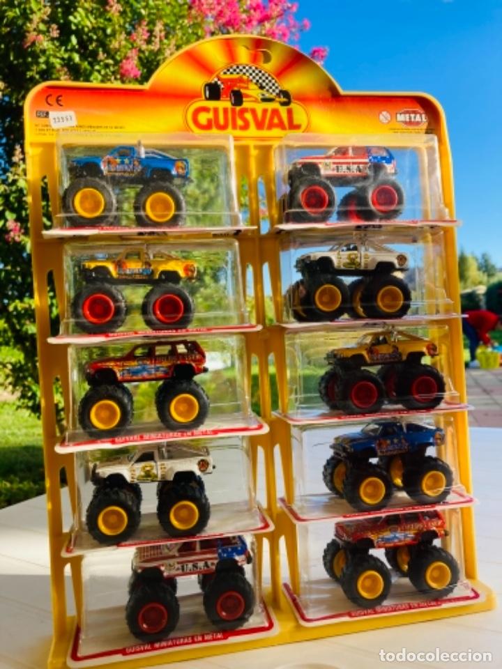 Coches a escala: Expositor guisval,Monster trucks - Foto 5