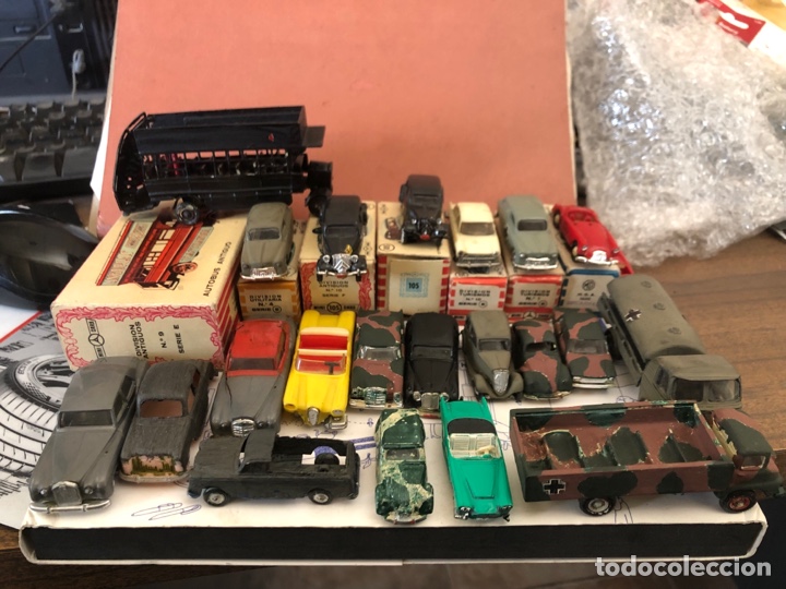 Coches a escala: Lote de 23 veh&iacute;culos minicars Anguplas de colecion