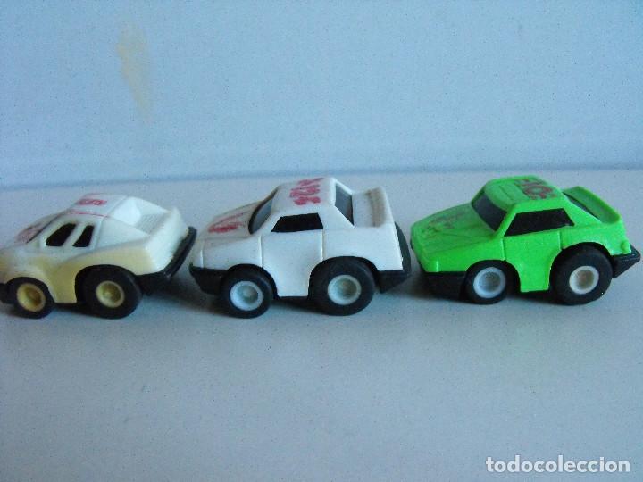 Model Cars: Lote de coches pl&aacute;stico retropropulsados.