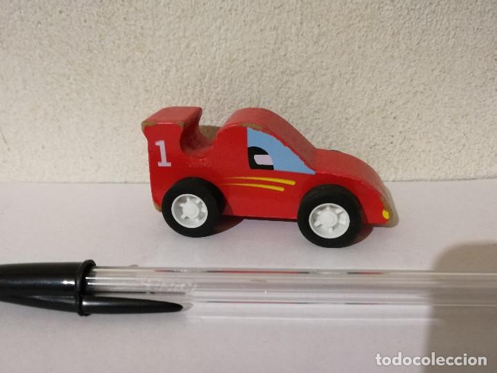 Carros em escala: COCHE DE MADERA - DEPORTIVO NUM 1 - COCHE