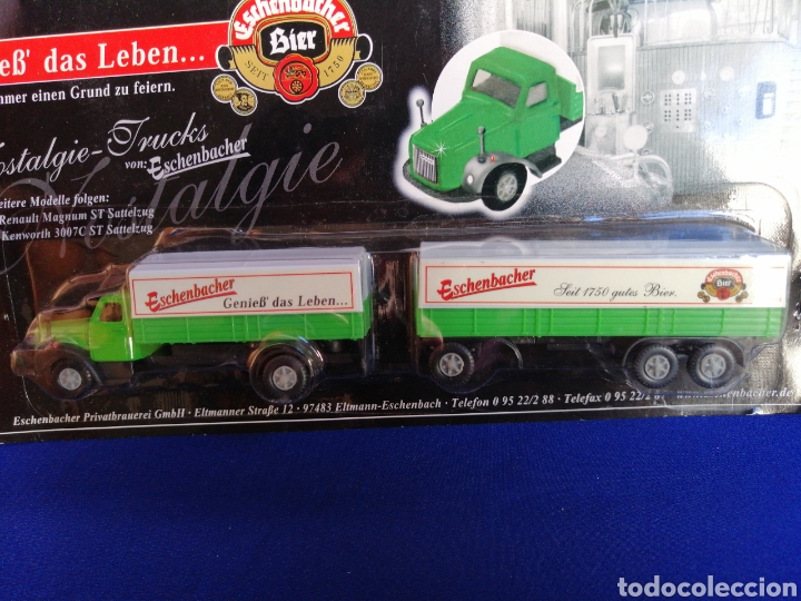 Coches a escala: CAMI&Oacute;N CERVEZA ESCHENBACHER - Foto 2