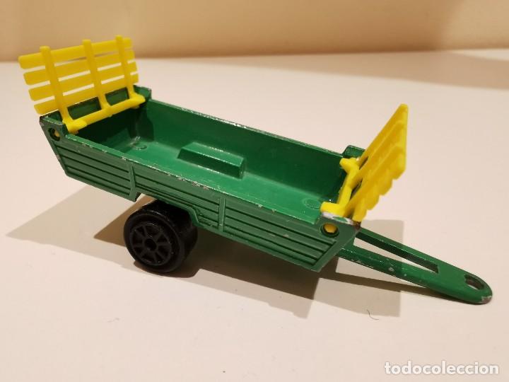 Coches a escala: Majorette Remolque de tractor 1/64