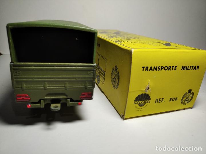 Camion Scania LBS 140 Bâché NACORAL Espagne - Échelle 1/50 - Réf 203 - Occasion Boîte