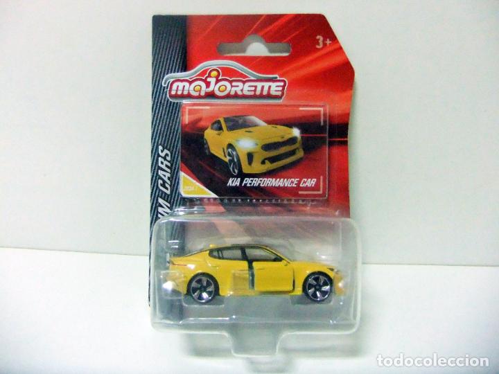 Coches a escala: KIA PERFORMANCE CAR MAJORETTE ESCALA 1:61 REF. 223A-1 PREMIUM CARS - COCHE STINGER GT CONCEPT TOY