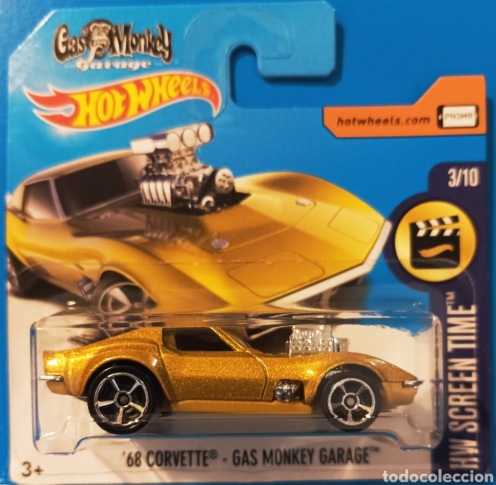 Hot Wheels Gas Monkey Garage 68 Corvette HW Screen Time 