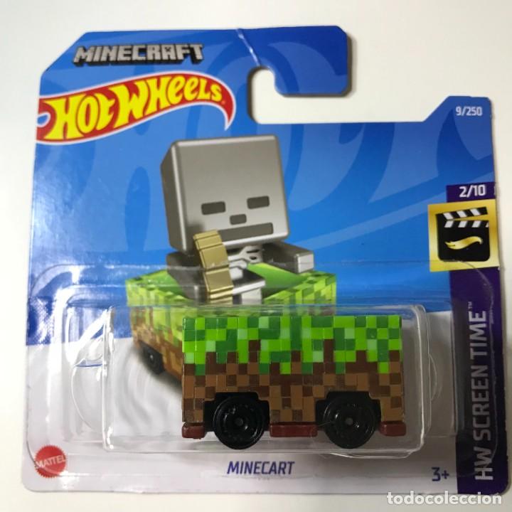 hot wheels minecart 2021