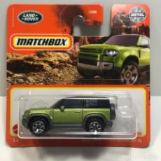 Coches a escala: MATCHBOX LAND ROVER DEFENDER 90 2020 VERDE, TIPO HOT WHEELS (7). Lote 309243218