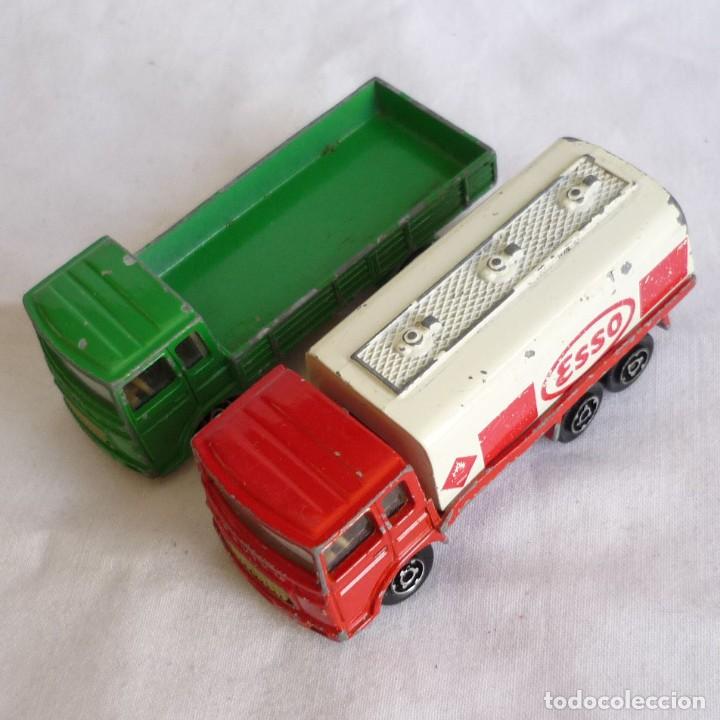 Coches a escala: 2 camiones de Majorette Saviem - Foto 1
