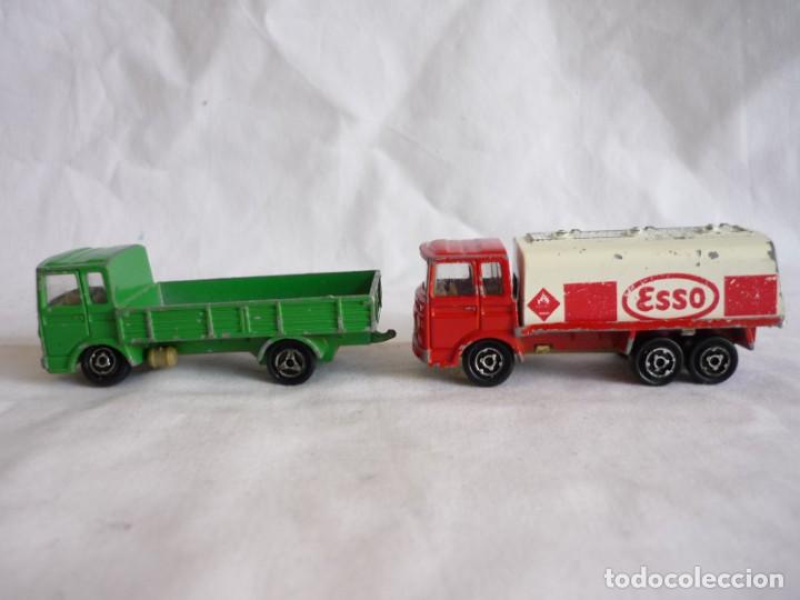 Coches a escala: 2 camiones de Majorette Saviem - Foto 2
