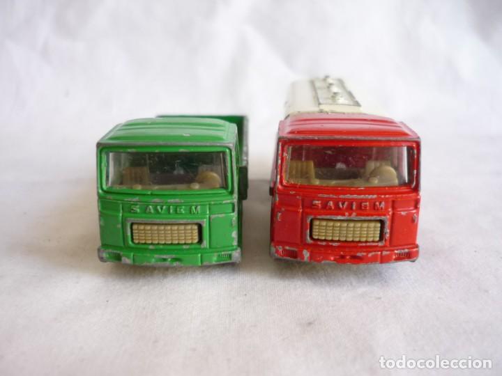 Coches a escala: 2 camiones de Majorette Saviem - Foto 3