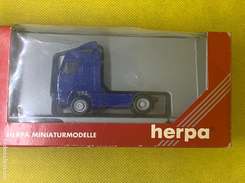 Coches a escala: HERPA MINIATURMODELLE camion AZUL ref 143226