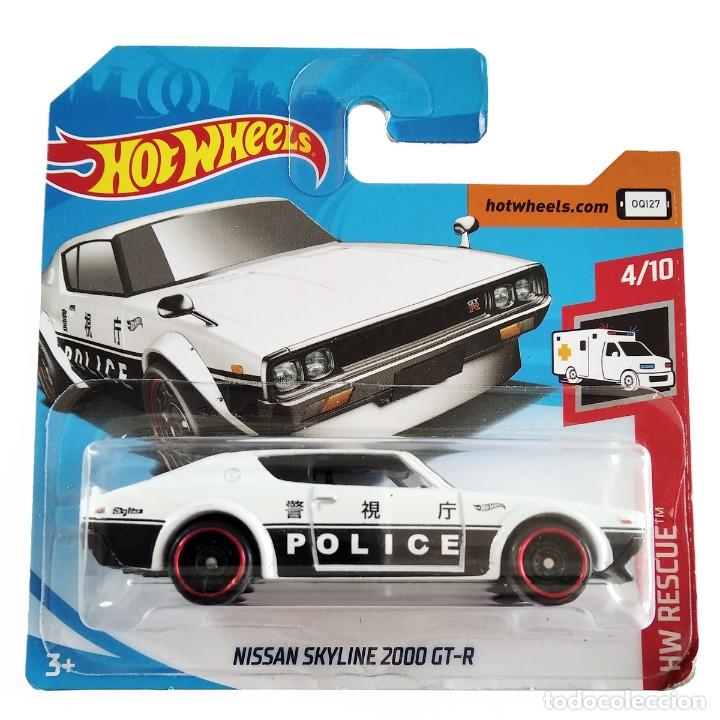 nissan skyline police car hot wheels