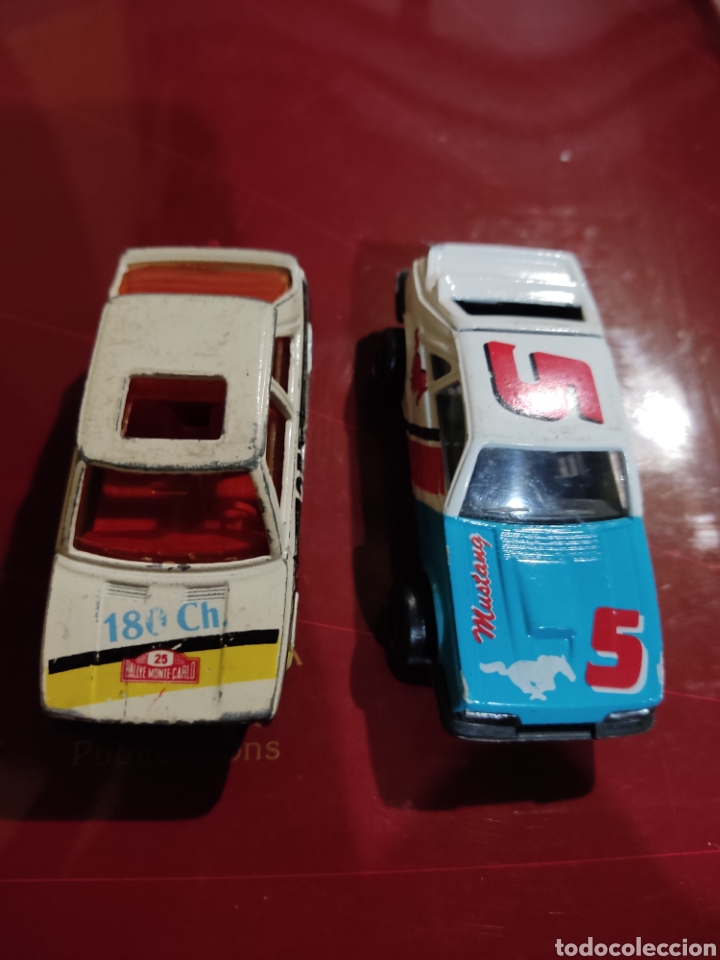 Coches a escala: Coches Majorette Renault 11 y Mustang
