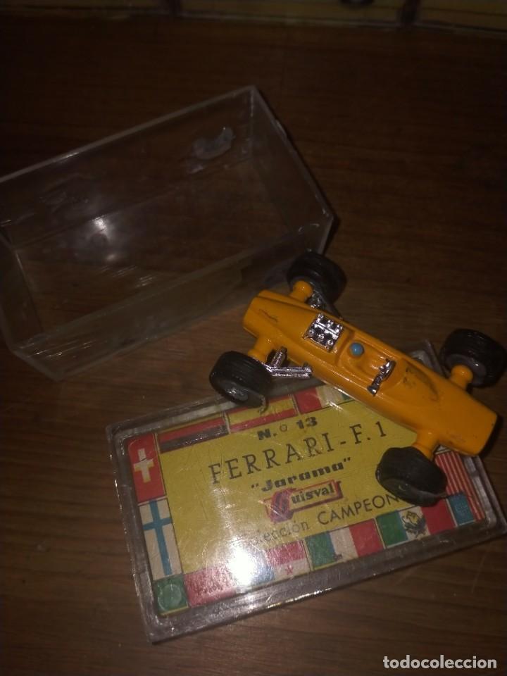 Coches a escala: COCHE FERRARI F.1 JARAMA N&deg; 13 COLECCION CAMPE&Oacute;N GUISVAL VER FOTOS