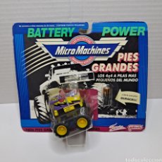 Coches a escala: MICROMACHINES PIES GRANDES. NUEVO EN BLISTER. CRUSHERS 10. CUSTOM RIG.GALOOB.REF 7406.MICRO MACHINES