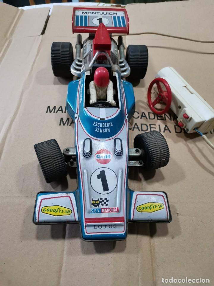 Coches a escala: Coche formula 1 de hojalata de Rico - Foto 1