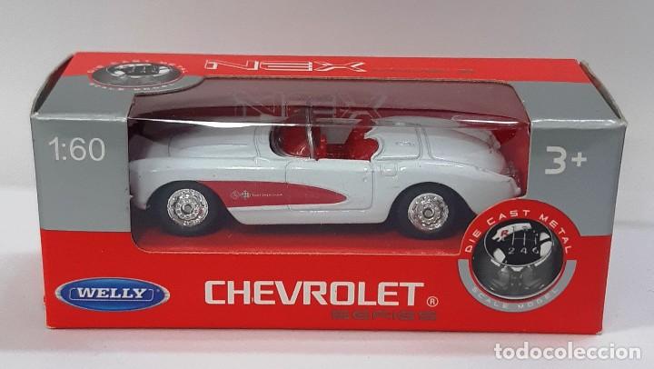 Coches a escala: WELLY 1:60 CHEVROLET CORVETTE - Foto 1