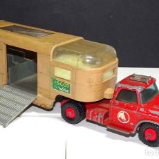 Coches a escala: MATCHBOX - KING SIZE Nº K 18 DODGE TRACTOR- ARTICULATED HORSE VAN