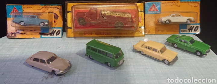 Coches a escala: Lote coches miniatura EKO, originales, buenos modelos, ved fotos