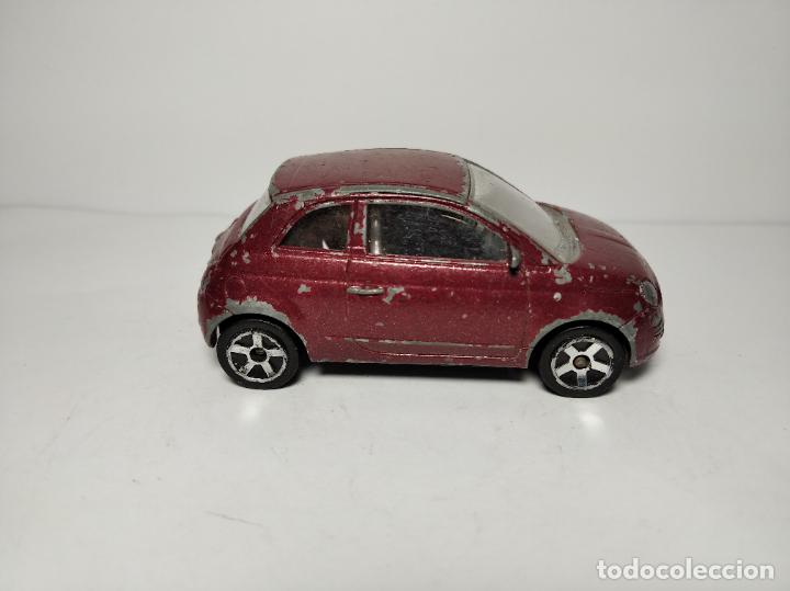 Coches a escala: FIAT 500 ABARTH DE MAJORETTE 1,64