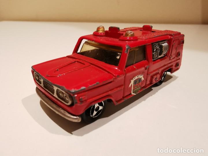 Coches a escala: Majorette Dodge Pompier 1/64