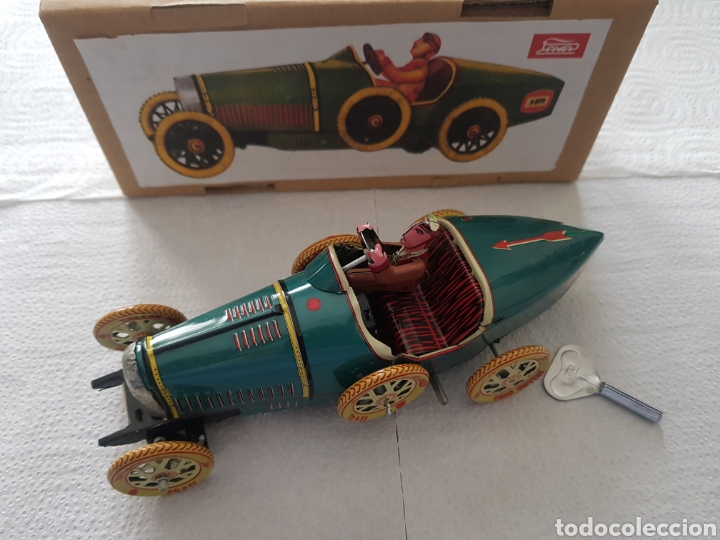 Coches a escala: Coche carreras hojalata Paya