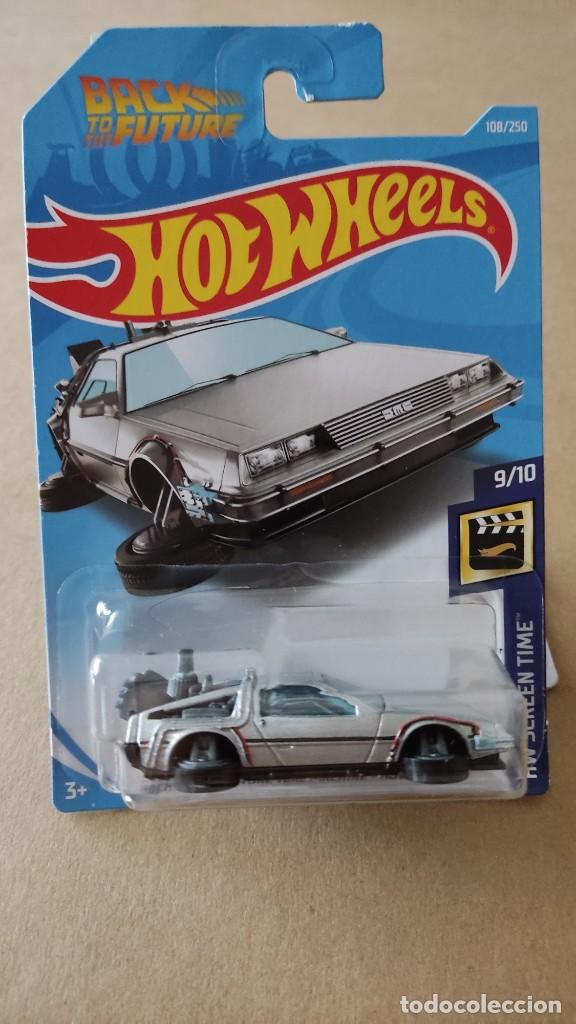 hot wheels delorean back to the future