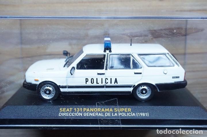 Auto in scala: SEAT 131 PANORAMA SUPER COCHE A ESCALA POLIC&Iacute;A 1981 A ESTRENAR