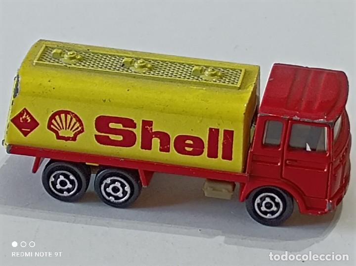 Coches a escala: CAMI&Oacute;N MAJORETTE SAVIEM SHELL - Foto 1