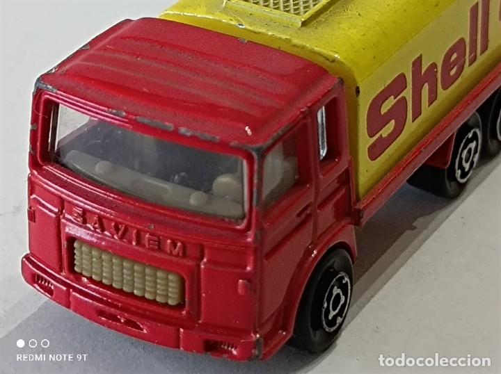 Coches a escala: CAMI&Oacute;N MAJORETTE SAVIEM SHELL - Foto 6