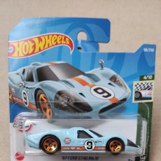 Coches a escala: HOT WHEELS 67 FORD GT40 MK.IV 4/10 RETRO RACERS 58/250 2022.. Lote 341221328