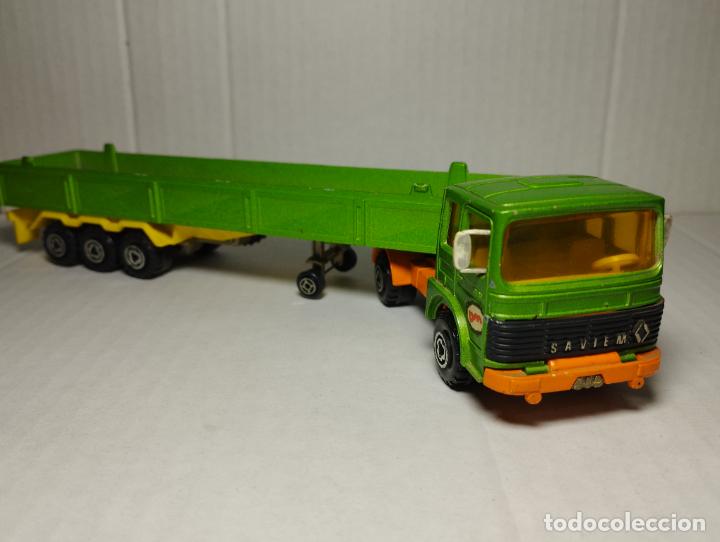 Coches a escala: CAMION SAVIEM RENAULT TRAILER REMOLQUE SERIE 3000 TAMA&Ntilde;O GRANDE
