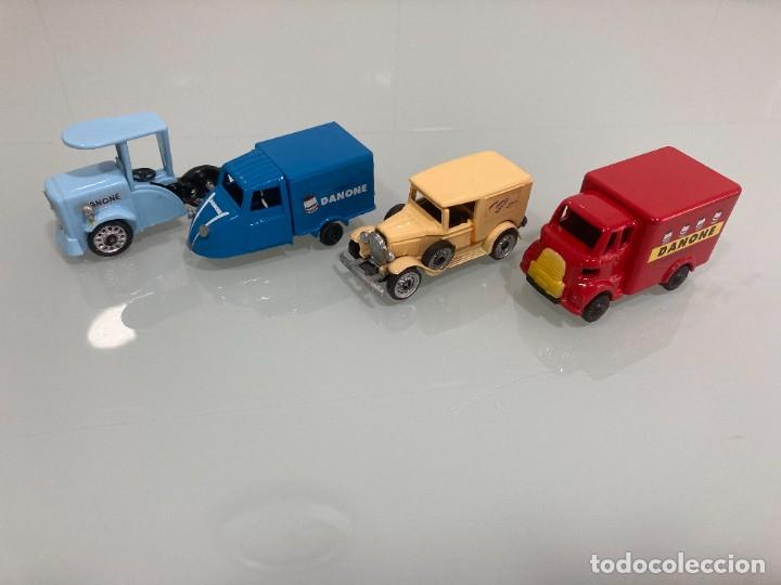 Coches a escala: LOTE DE 4 VEHICULOS DANONE - Foto 6