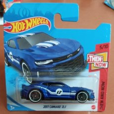 Coches a escala: HOT WHEELS 2017 CAMARO ZL1 5/10 THEN AND NOW 154/250 2021.. Lote 286869023