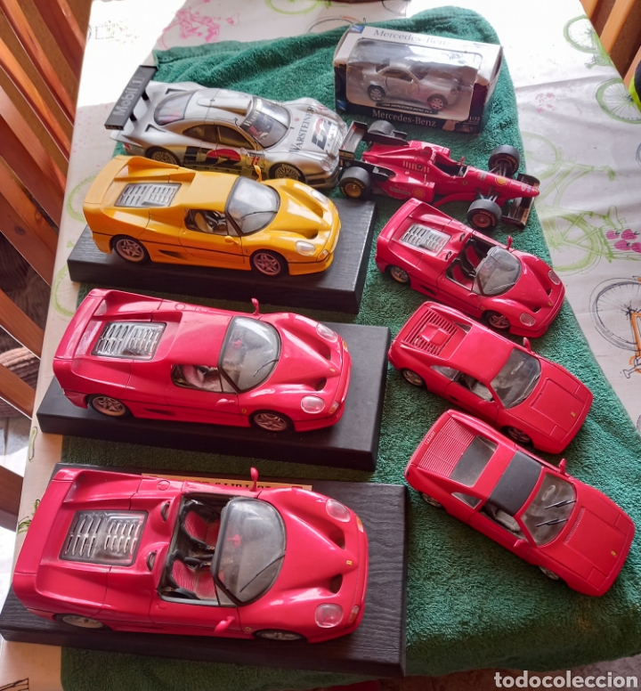 Modellautos: LOTE FERRARIS Y MERCEDES LEER DESCRIPCI&Oacute;N