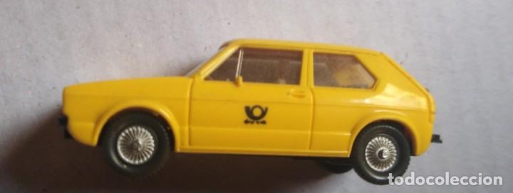 Coches a escala: COCHE GOLF ESCALA HO 1/87 correos