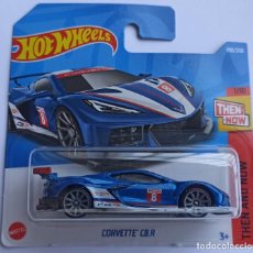 Coches a escala: HOT WHEELS CORVETTE C8.R THEN AND NOW 1/10. Lote 349705259