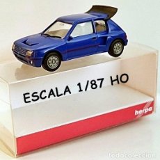 Coches a escala: HERPA PEUGEOT 205 TURBO